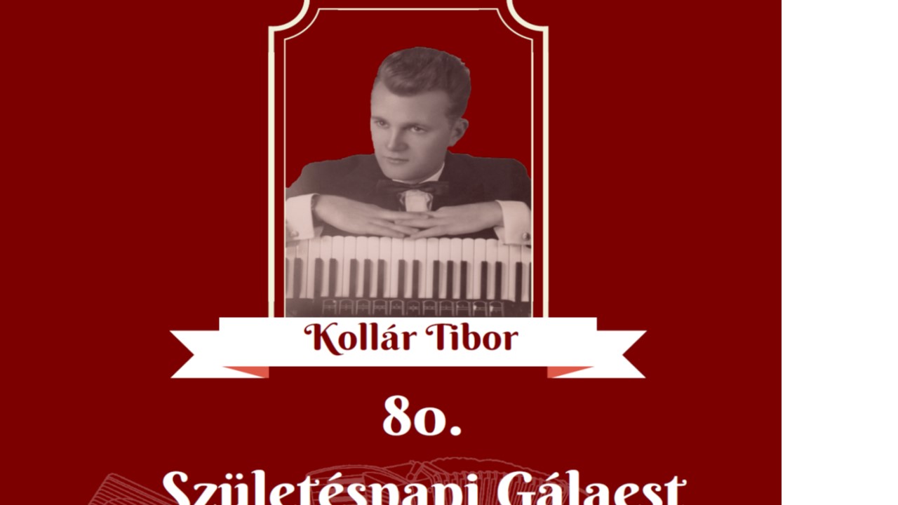 Kollár Tibor zenetanár 80 éves